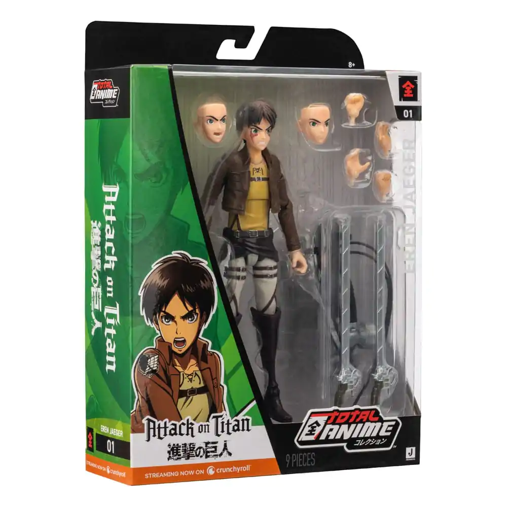 Attack on Titan Total Anime Akční figurka Eren Jaeger 17 cm fotografii produktu