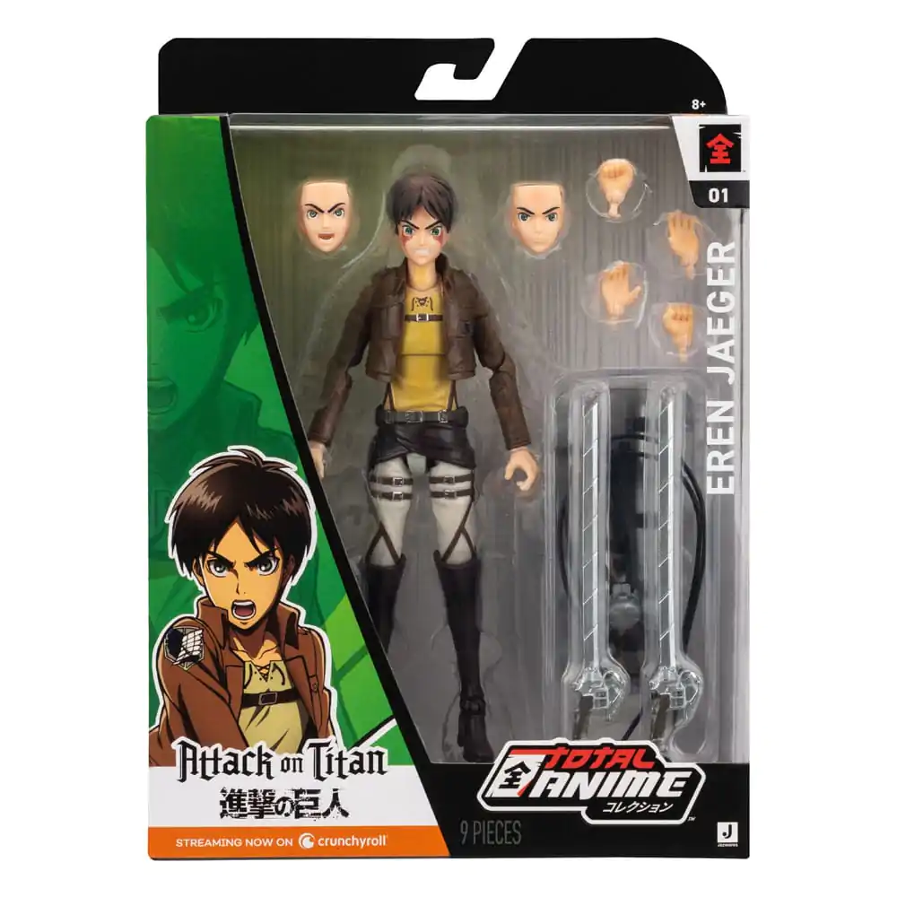 Attack on Titan Total Anime Akční figurka Eren Jaeger 17 cm fotografii produktu
