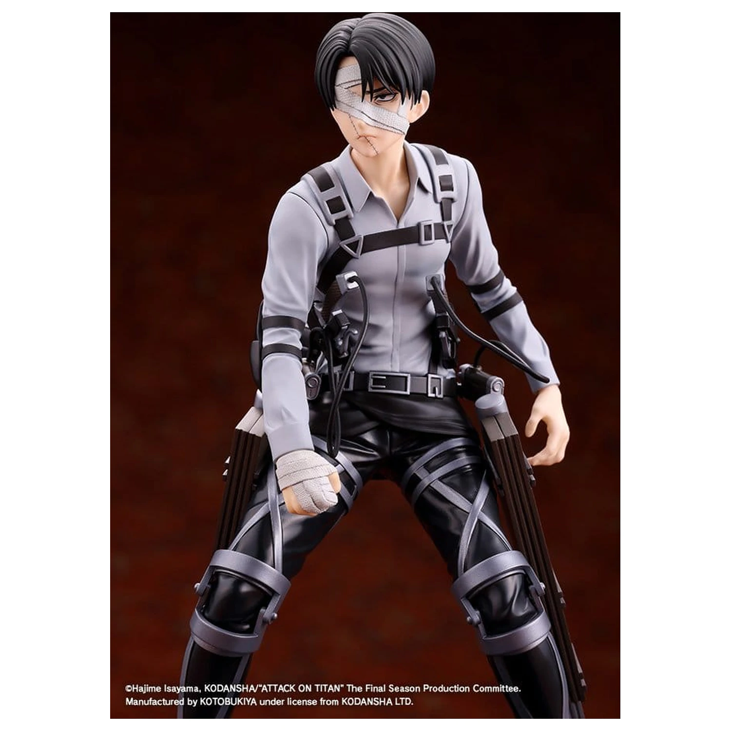 Attack on Titan: The Final Season Oshi Works PVC Figurka Levi Ackerman The Final Season Ver. 20 cm fotografii produktu