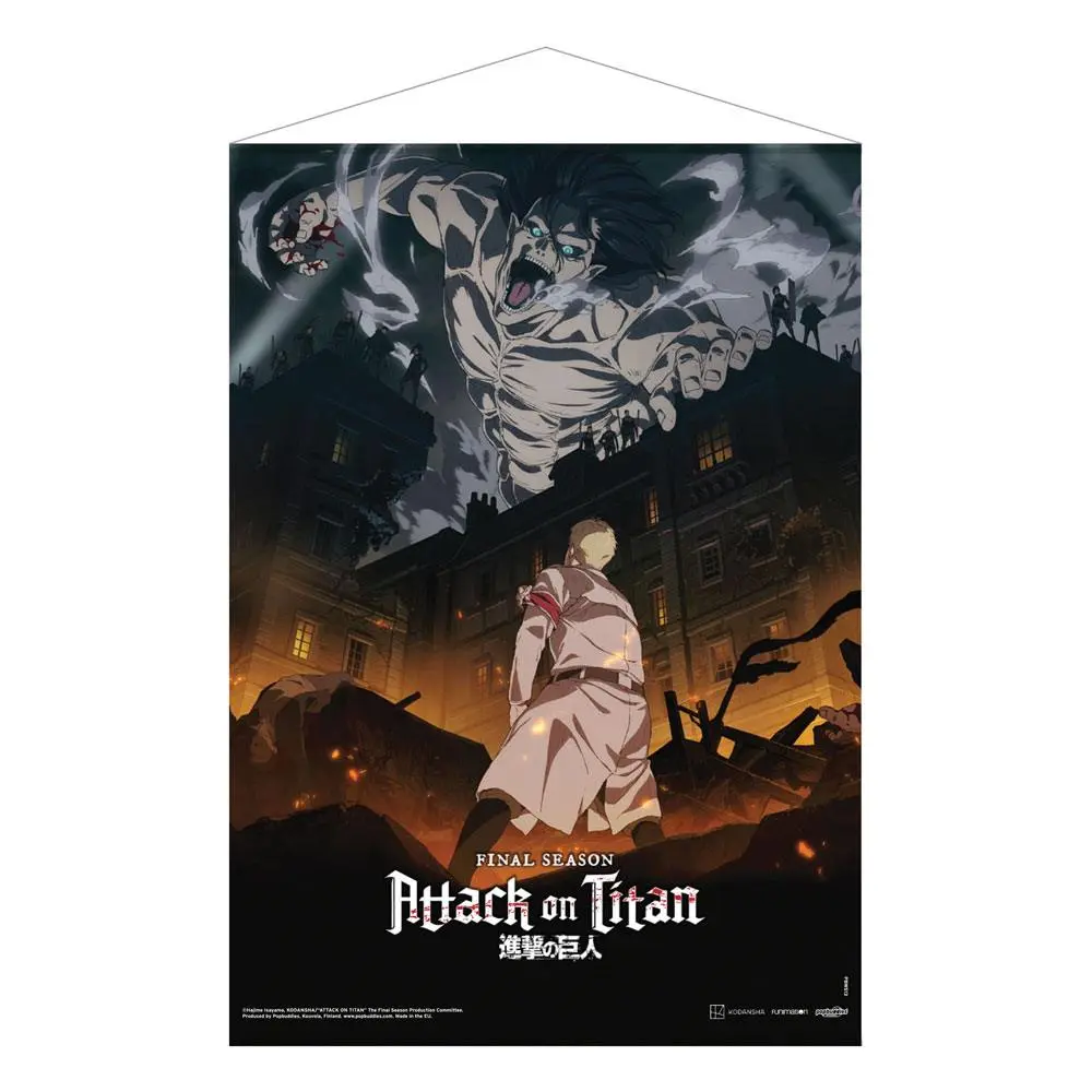 Attack on Titan: The Final Season Nástěnný svitek Part 1 Key Visual 1 50 x 70 cm fotografii produktu
