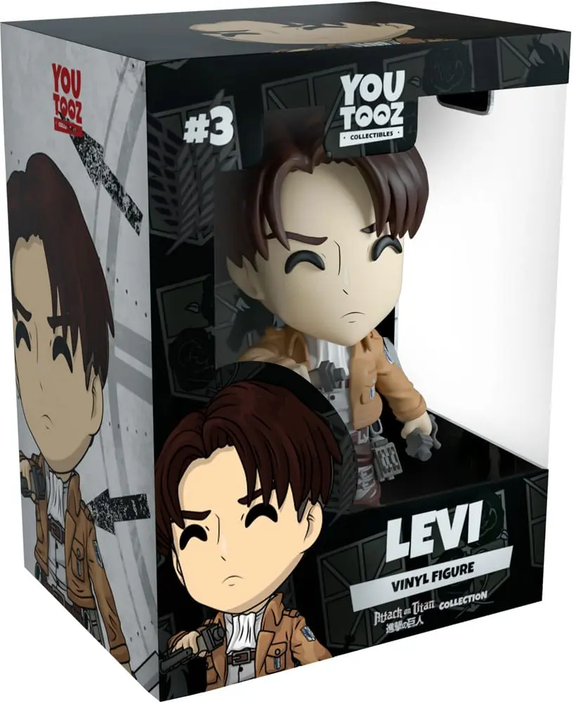 Attack on Titan Vinyl Figurka Levi 11 cm fotografii produktu