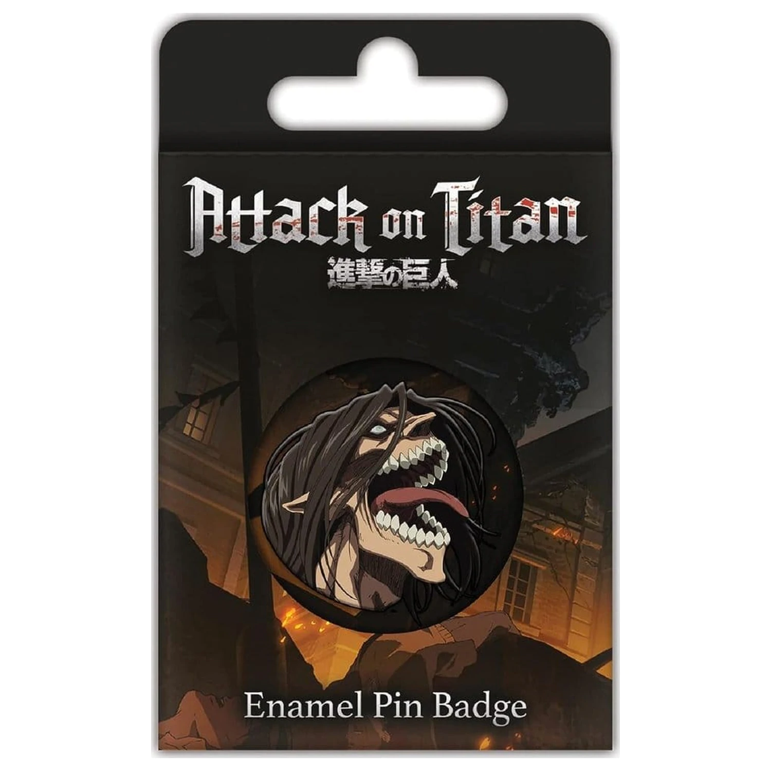 Attack on Titan smaltový odznak/pin S3 (Eren Titan Rage) fotografii produktu