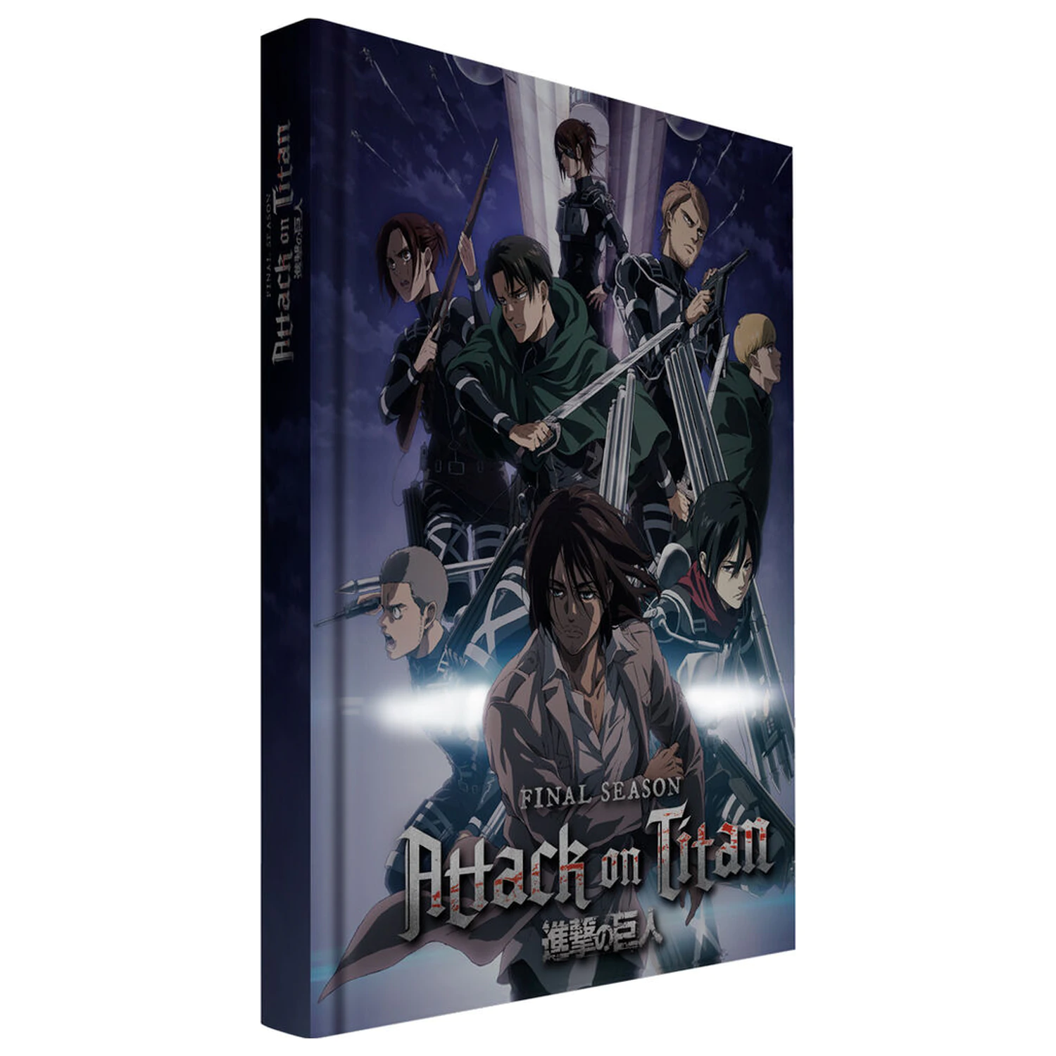 Attack on Titans Zápisník se světlem fotografii produktu