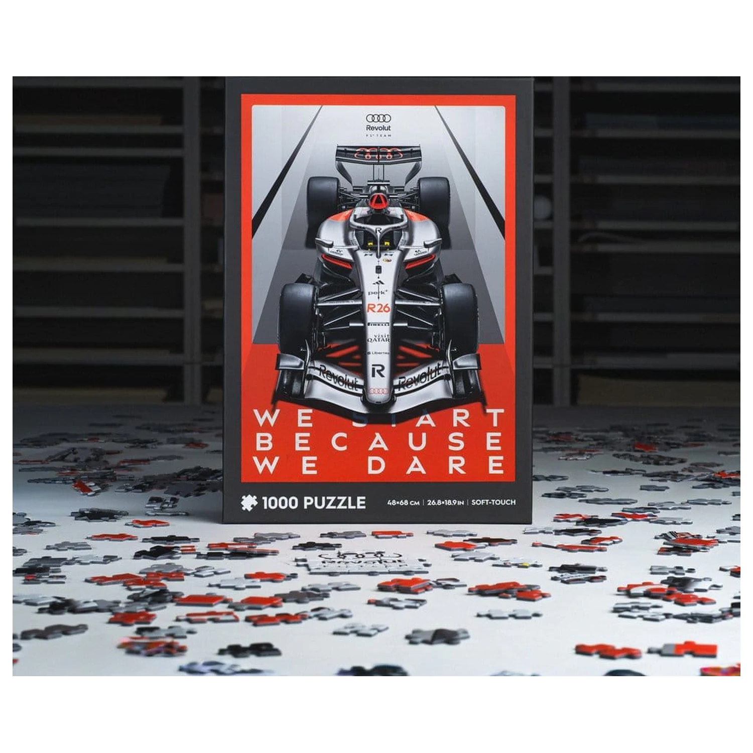 Audi Revolut F1 Team Puzzle R26 2026 (1000 dílků) 48 x 68 cm fotografii produktu