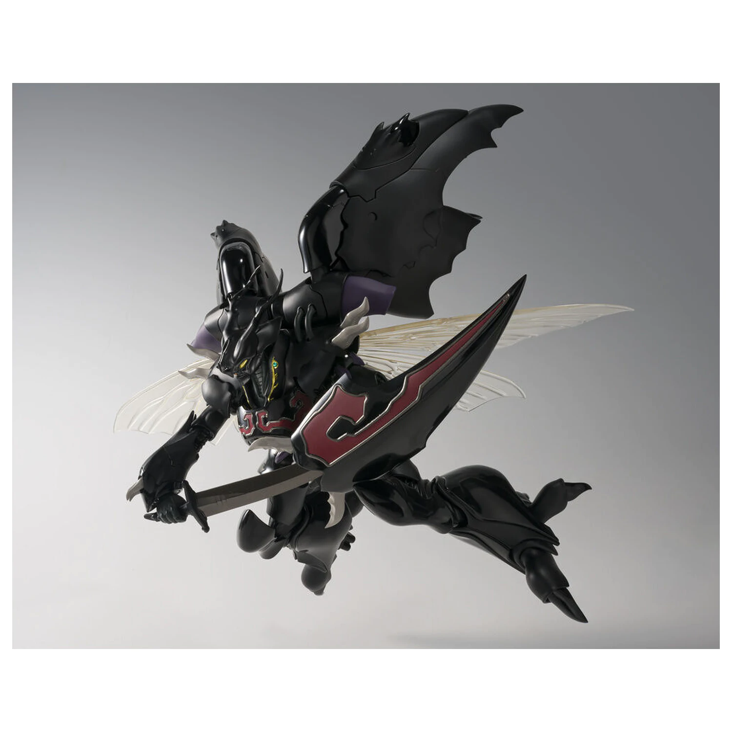 Aura Battler Dunbine The Robot Spirits Side AB Zwarth HD figurka 18cm fotografii produktu
