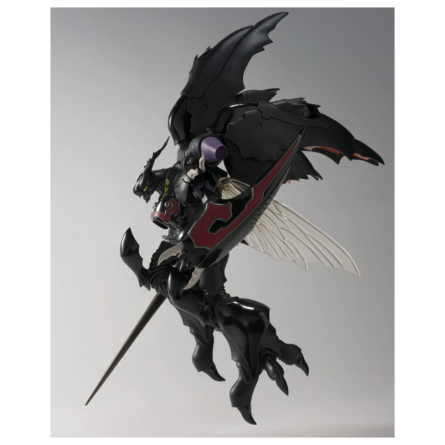 Aura Battler Dunbine The Robot Spirits Side AB Zwarth HD figurka 18cm fotografii produktu