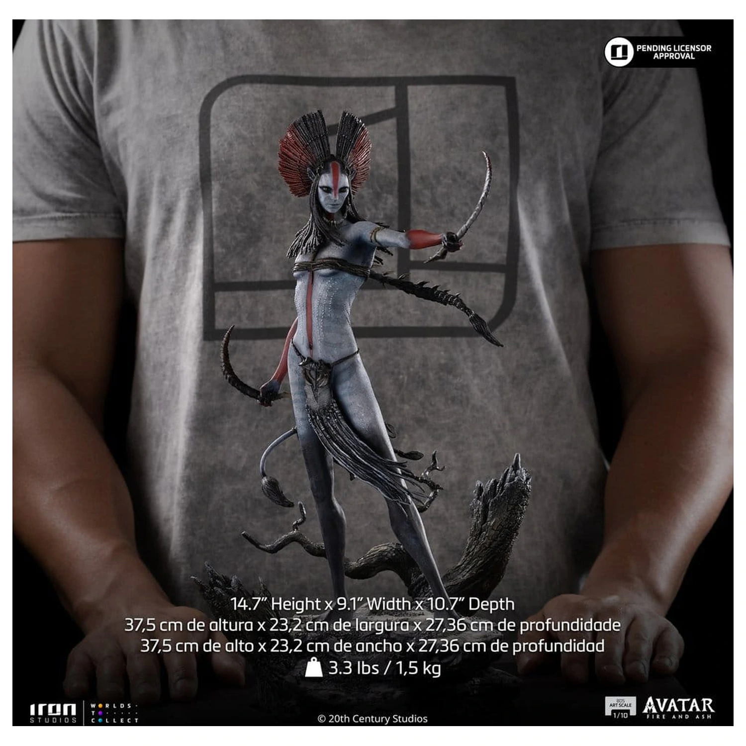 Avatar 3: Fire and Ash Art Scale Soška 1/10 Varang 38 cm fotografii produktu