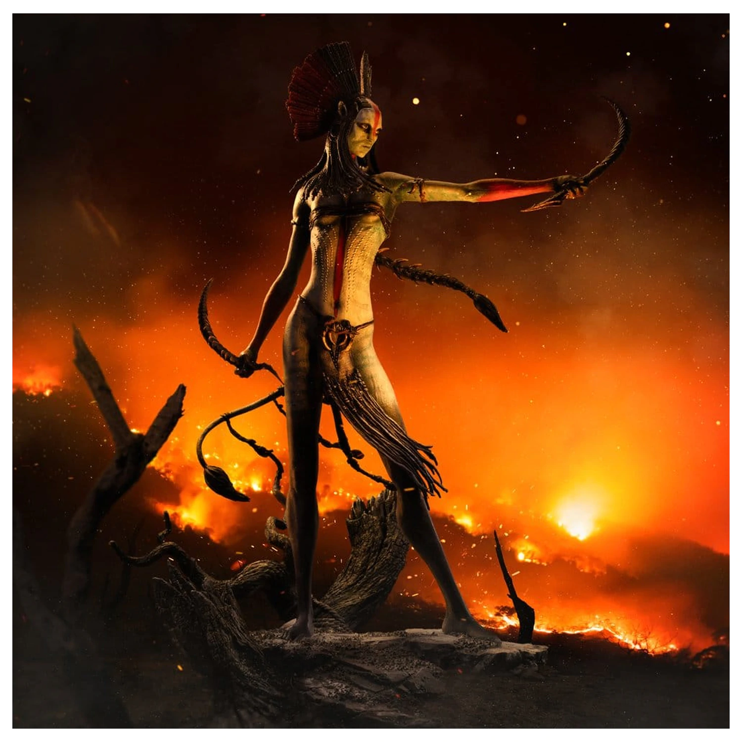 Avatar 3: Fire and Ash Art Scale Soška 1/10 Varang 38 cm fotografii produktu