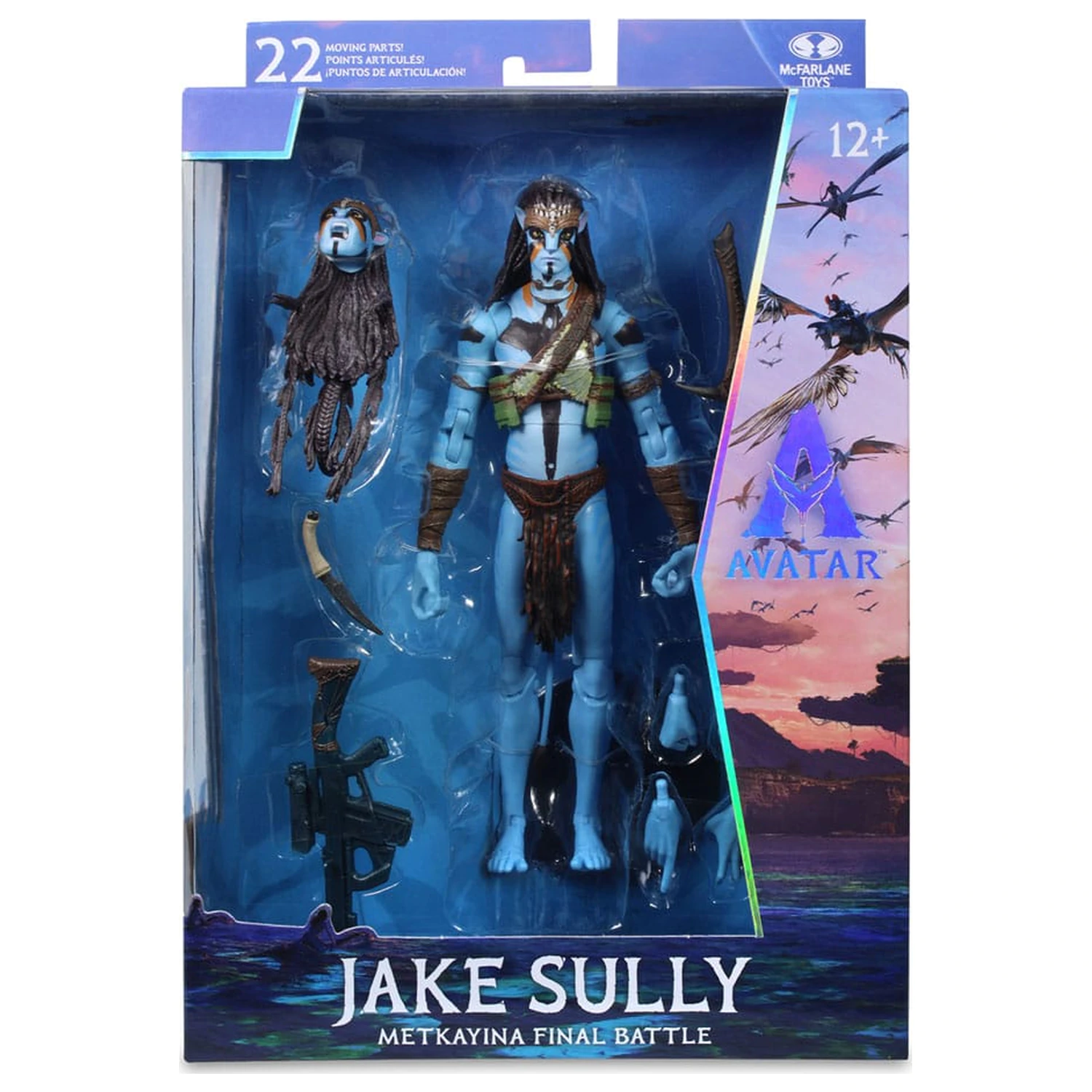 Avatar: Fire and Ash Akční figurka Jake Sully (Metkayina Final Battle) 18 cm fotografii produktu