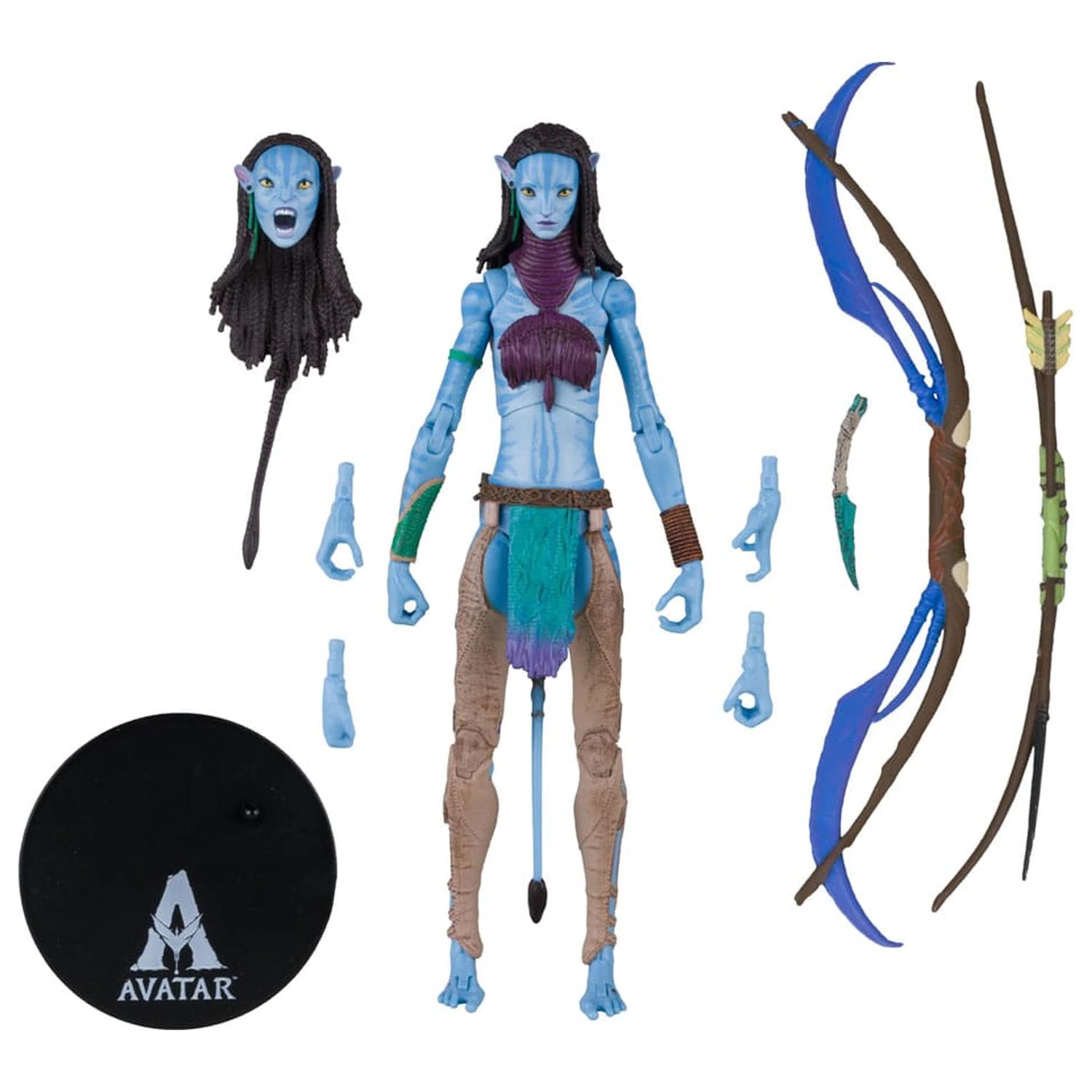 Avatar: Fire and Ash Akční figurka Neytiri (Omatikaya Warrior) 18 cm fotografii produktu