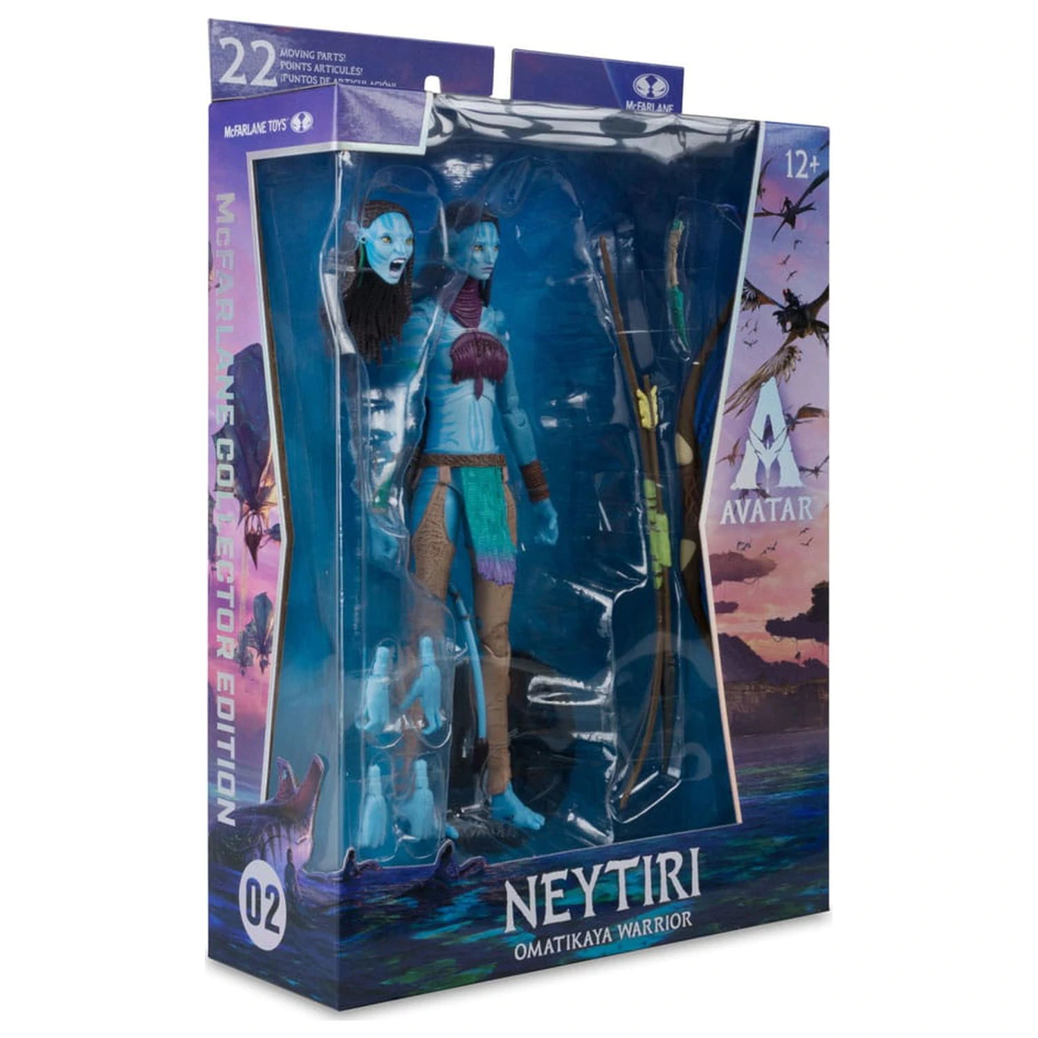 Avatar: Fire and Ash Akční figurka Neytiri (Omatikaya Warrior) 18 cm fotografii produktu