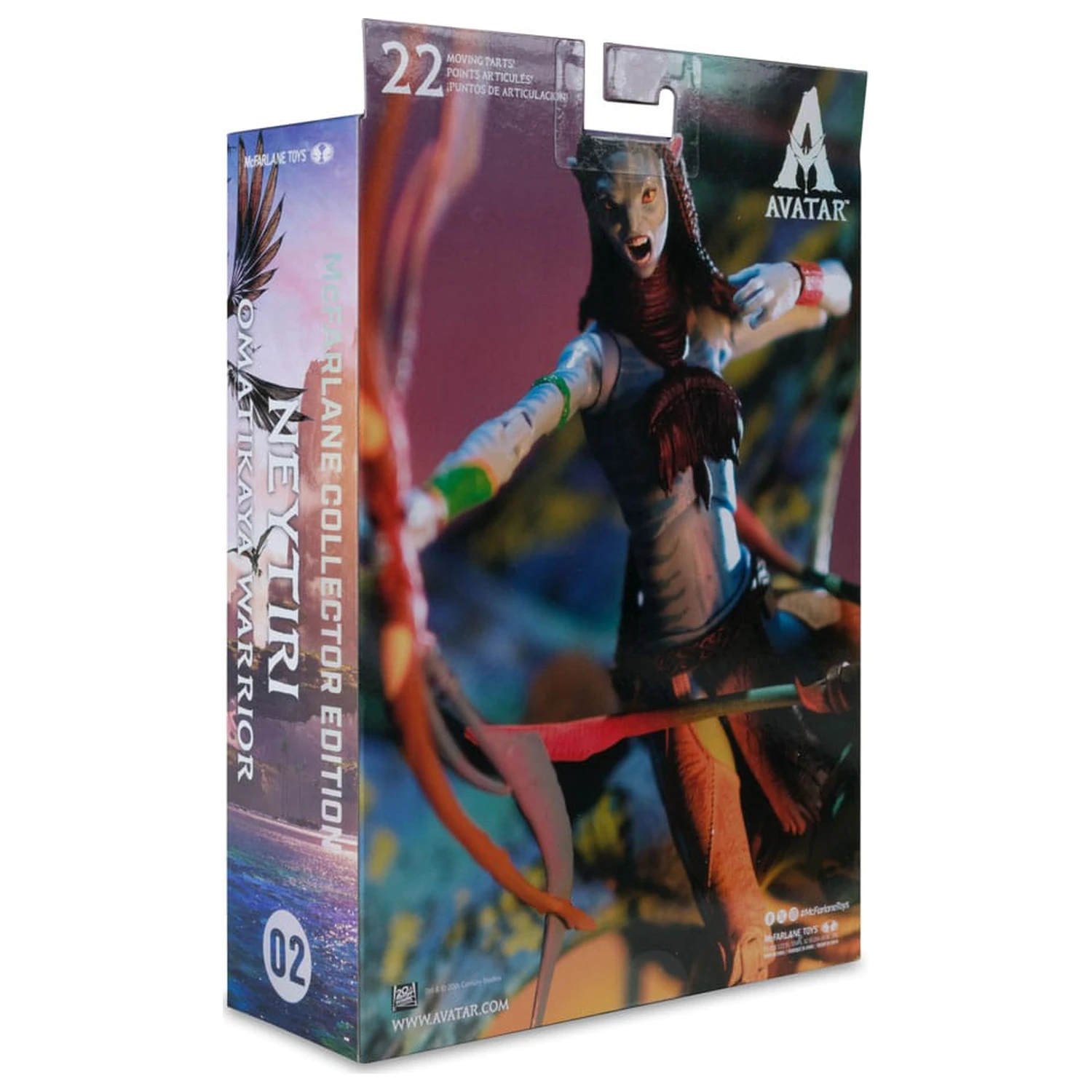 Avatar: Fire and Ash Akční figurka Neytiri (Omatikaya Warrior) 18 cm fotografii produktu