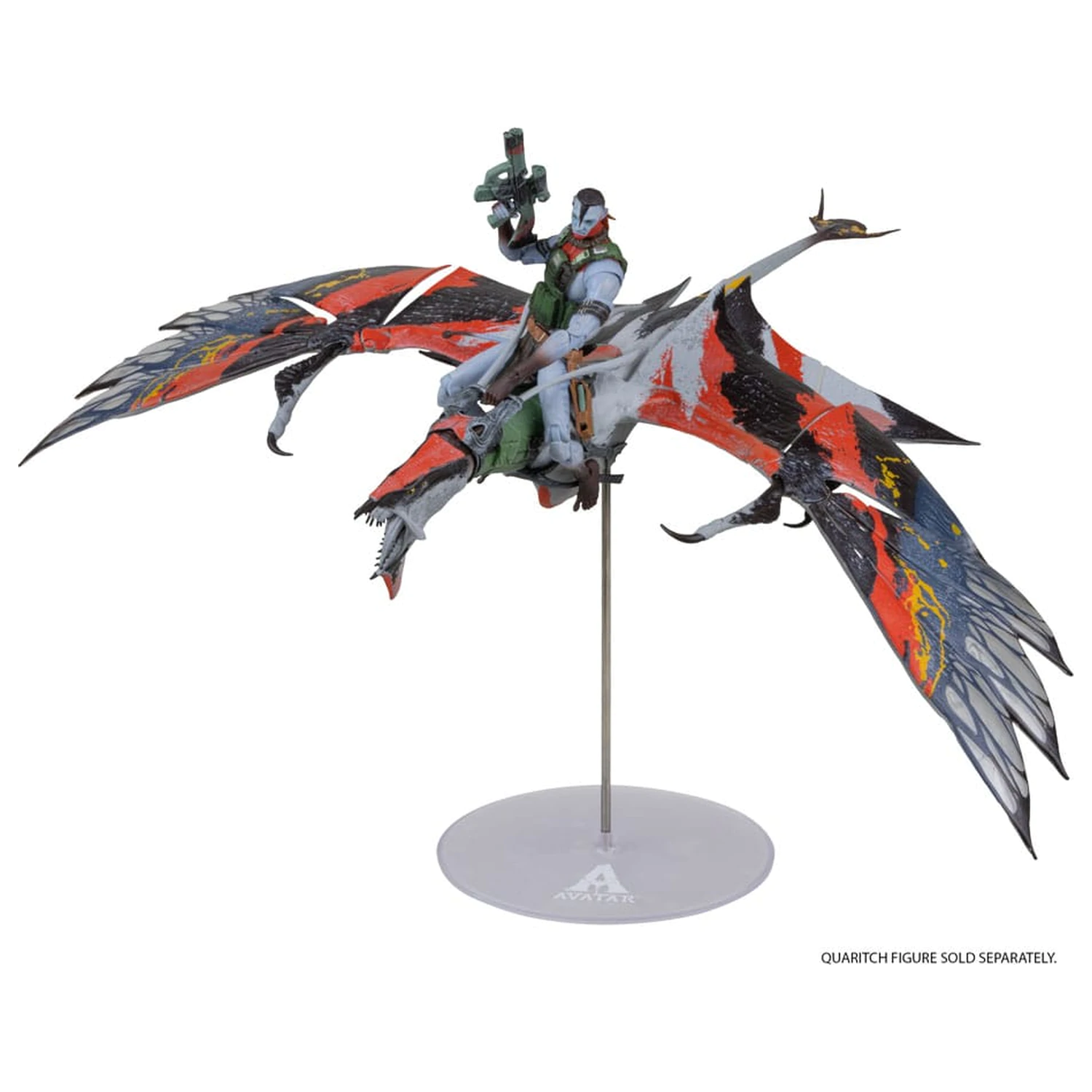 Avatar: Fire and Ash Akční figurka Quaritch's new Banshee fotografii produktu