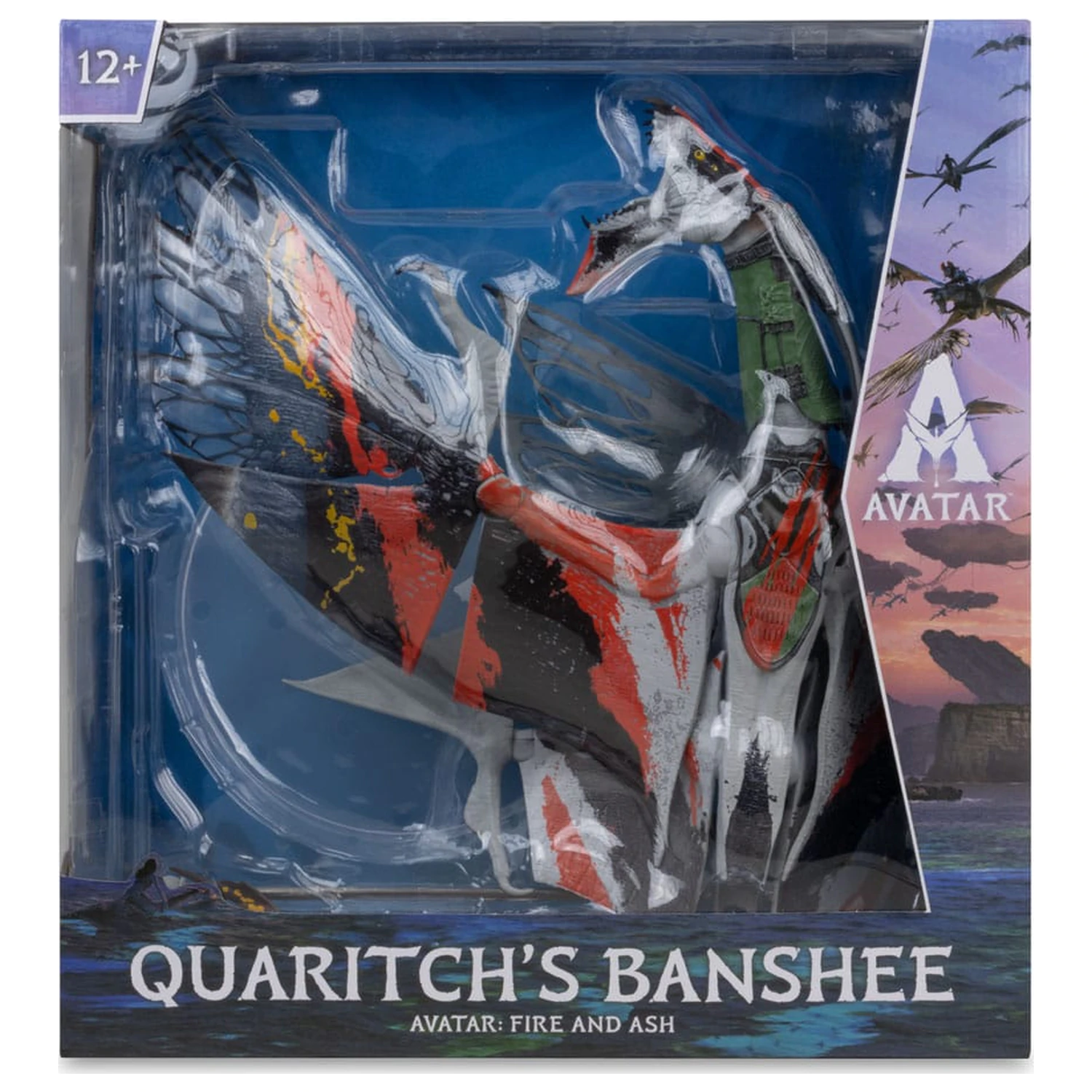 Avatar: Fire and Ash Akční figurka Quaritch's new Banshee fotografii produktu