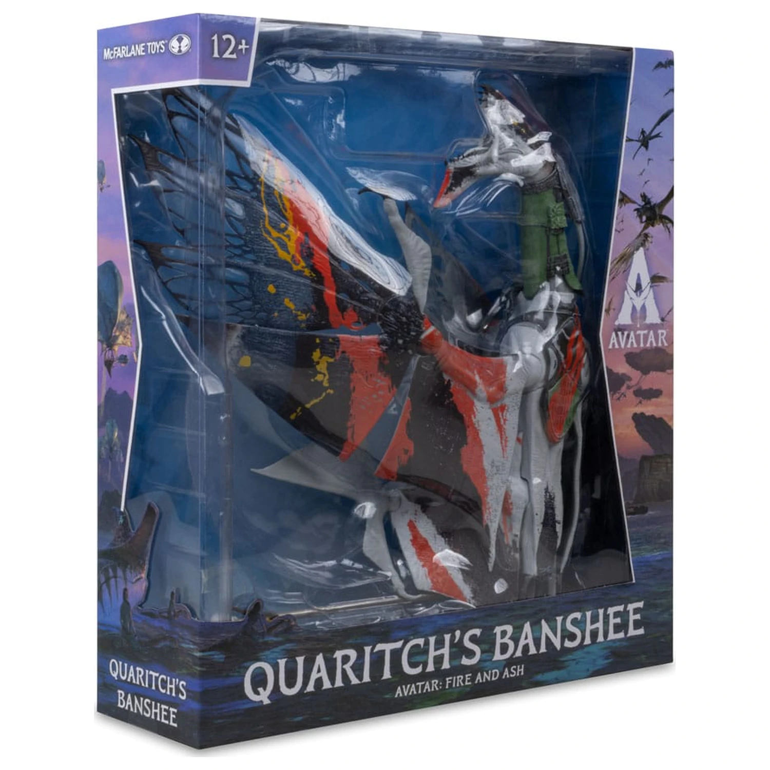 Avatar: Fire and Ash Akční figurka Quaritch's new Banshee fotografii produktu