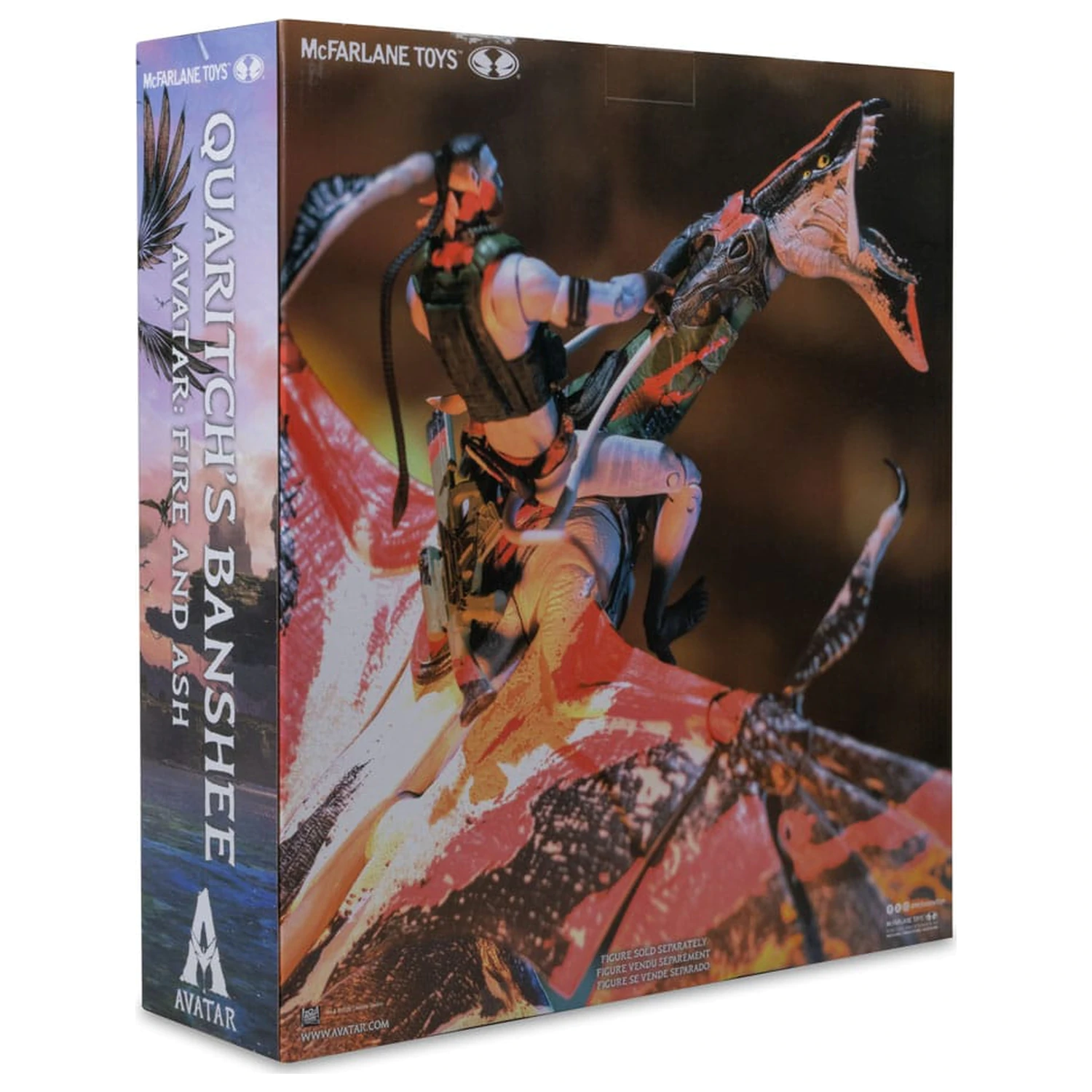 Avatar: Fire and Ash Akční figurka Quaritch's new Banshee fotografii produktu
