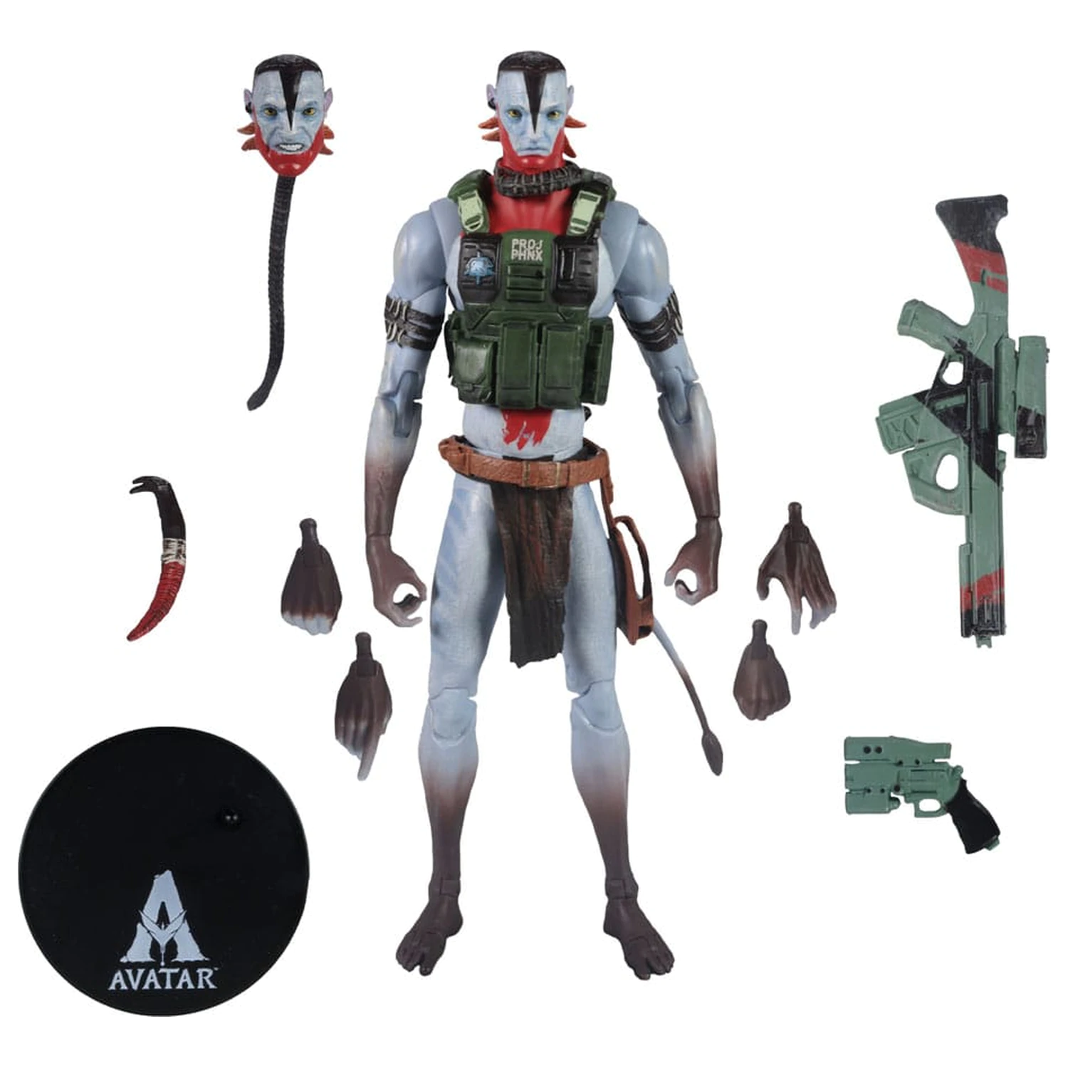 Avatar: Fire and Ash Akční figurka Recom Quaritch (Ash Warrior) 18 cm fotografii produktu