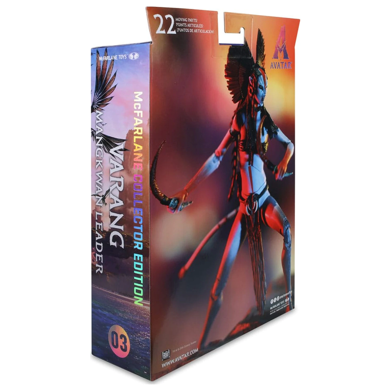 Avatar: Fire and Ash Akční figurka Varang (Mangkwan Leader) 18 cm fotografii produktu
