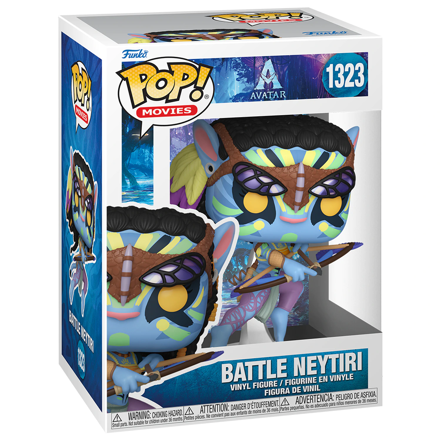 Avatar POP! Movies Vinylová figurka Neytiri (Battle) 9 cm fotografii produktu