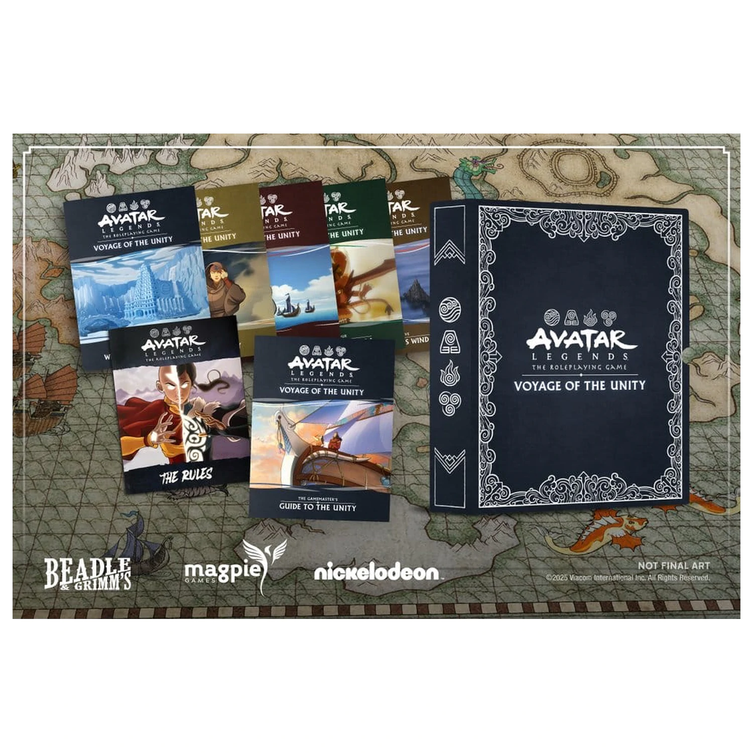 Avatar Legends Adventure Series Voyage of the Unity English Version fotografii produktu