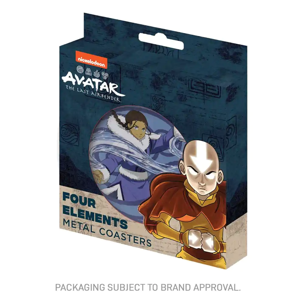 Avatar The Last Airbender Podtácky 4-Pack fotografii produktu