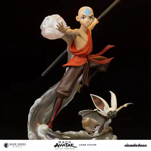 Avatar The Last Airbender PVC socha Aang & Momo 30 cm fotografii produktu