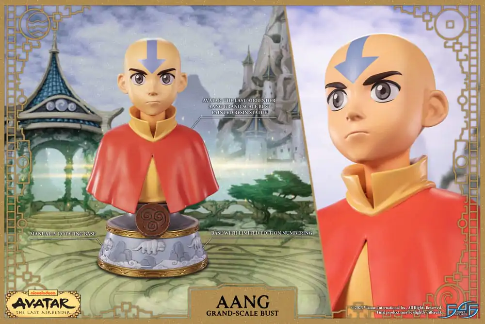 Avatar: The Last Airbender Grand Scale Busta Aang 34 cm fotografii produktu
