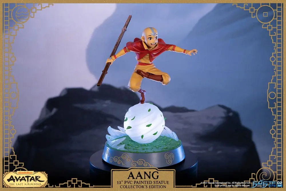 Avatar: The Last Airbender PVC Socha Aang Sběratelská edice 27 cm fotografii produktu