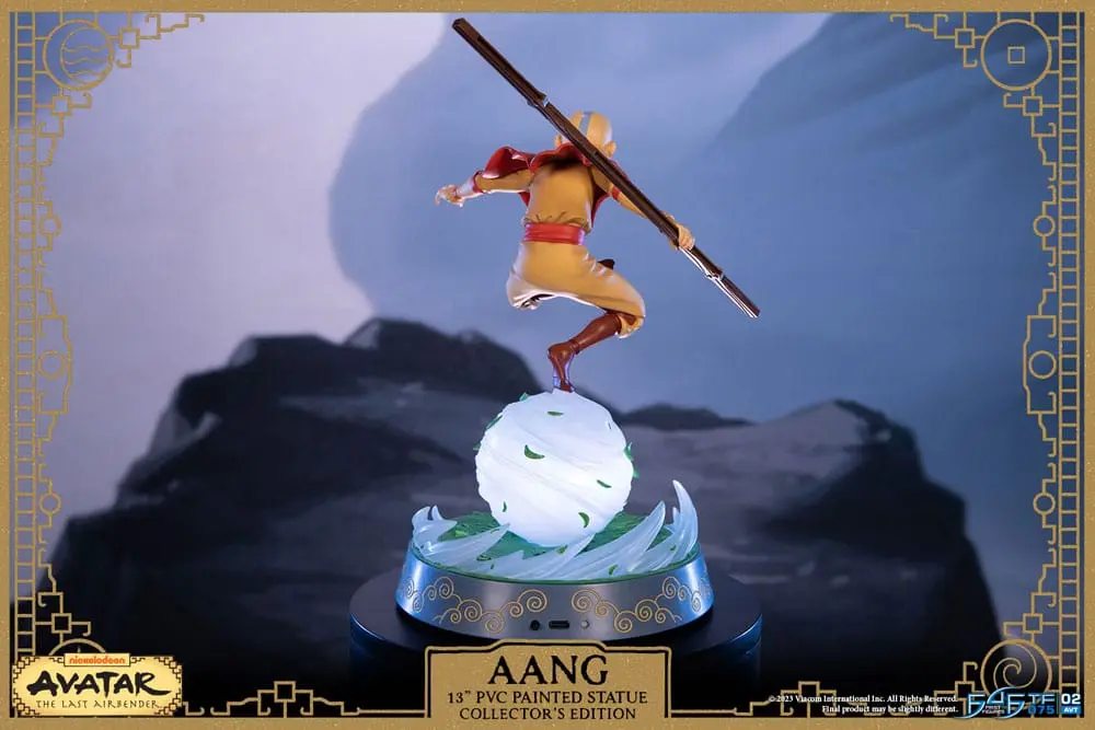 Avatar: The Last Airbender PVC Socha Aang Sběratelská edice 27 cm fotografii produktu