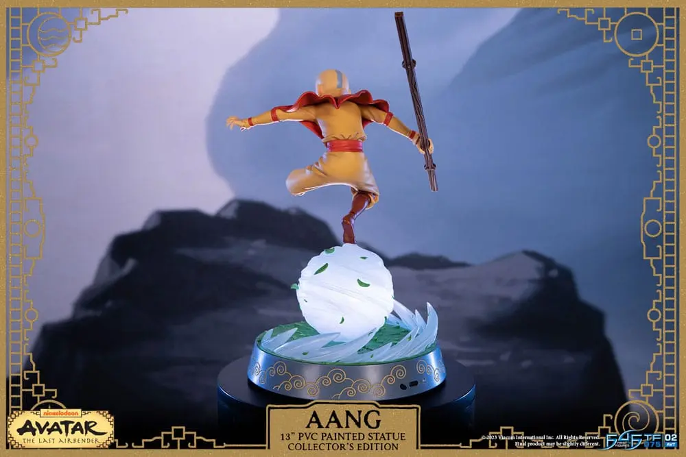 Avatar: The Last Airbender PVC Socha Aang Sběratelská edice 27 cm fotografii produktu