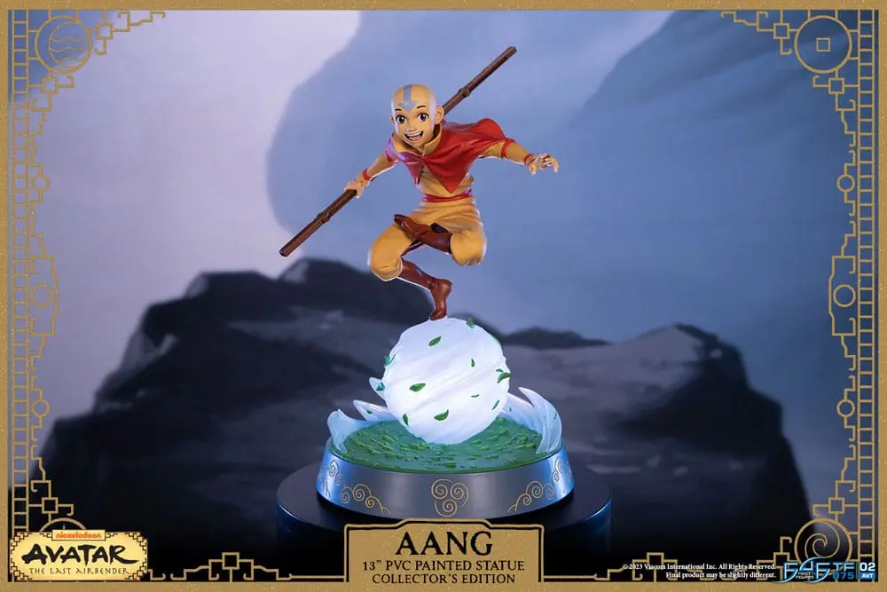 Avatar: The Last Airbender PVC Socha Aang Sběratelská edice 27 cm fotografii produktu