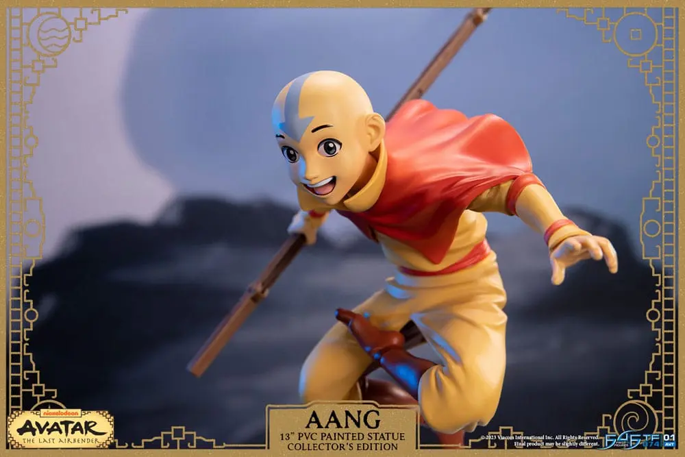 Avatar: The Last Airbender PVC Socha Aang Sběratelská edice 27 cm fotografii produktu