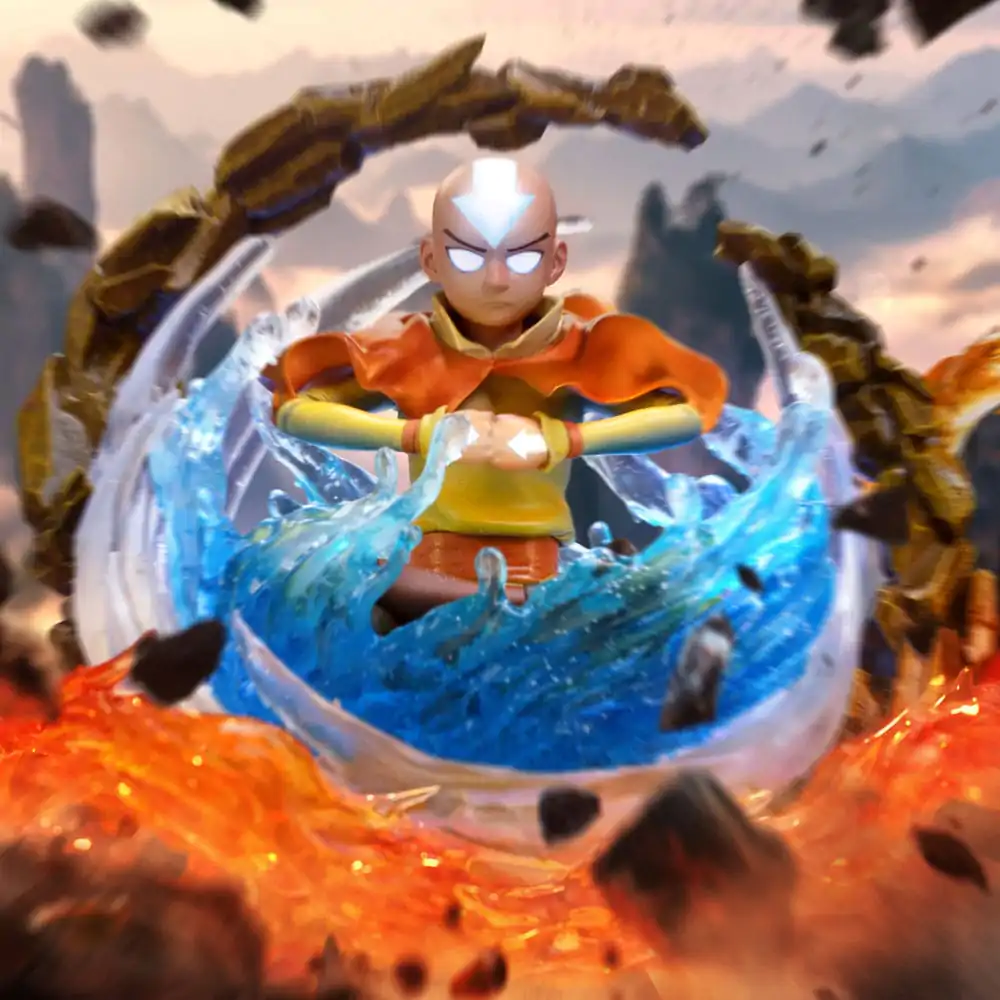 Avatar: The Last Airbender Art Scale Socha 1/10 Aang 21 cm fotografii produktu