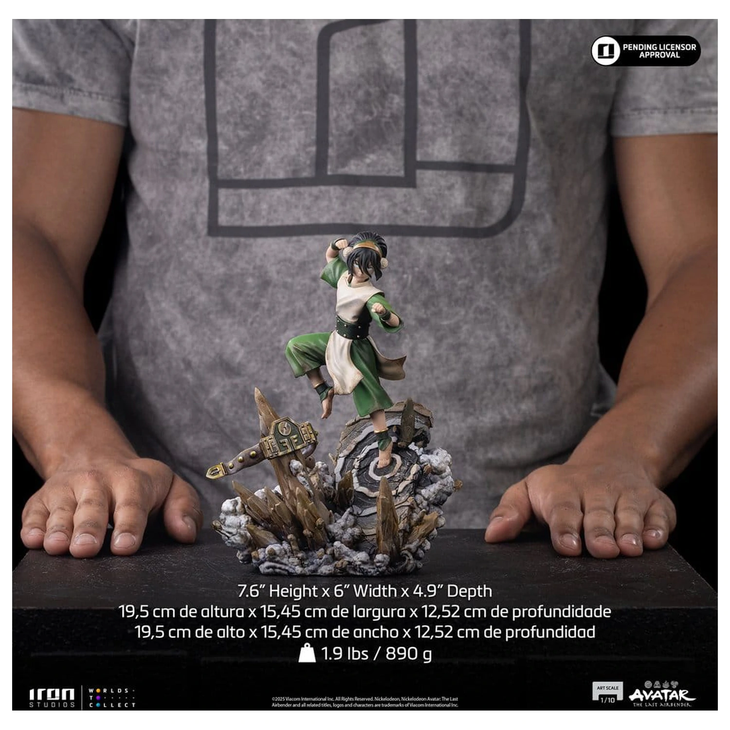 Avatar: The Last Airbender Art Scale Socha 1/10 Toph 20 cm fotografii produktu