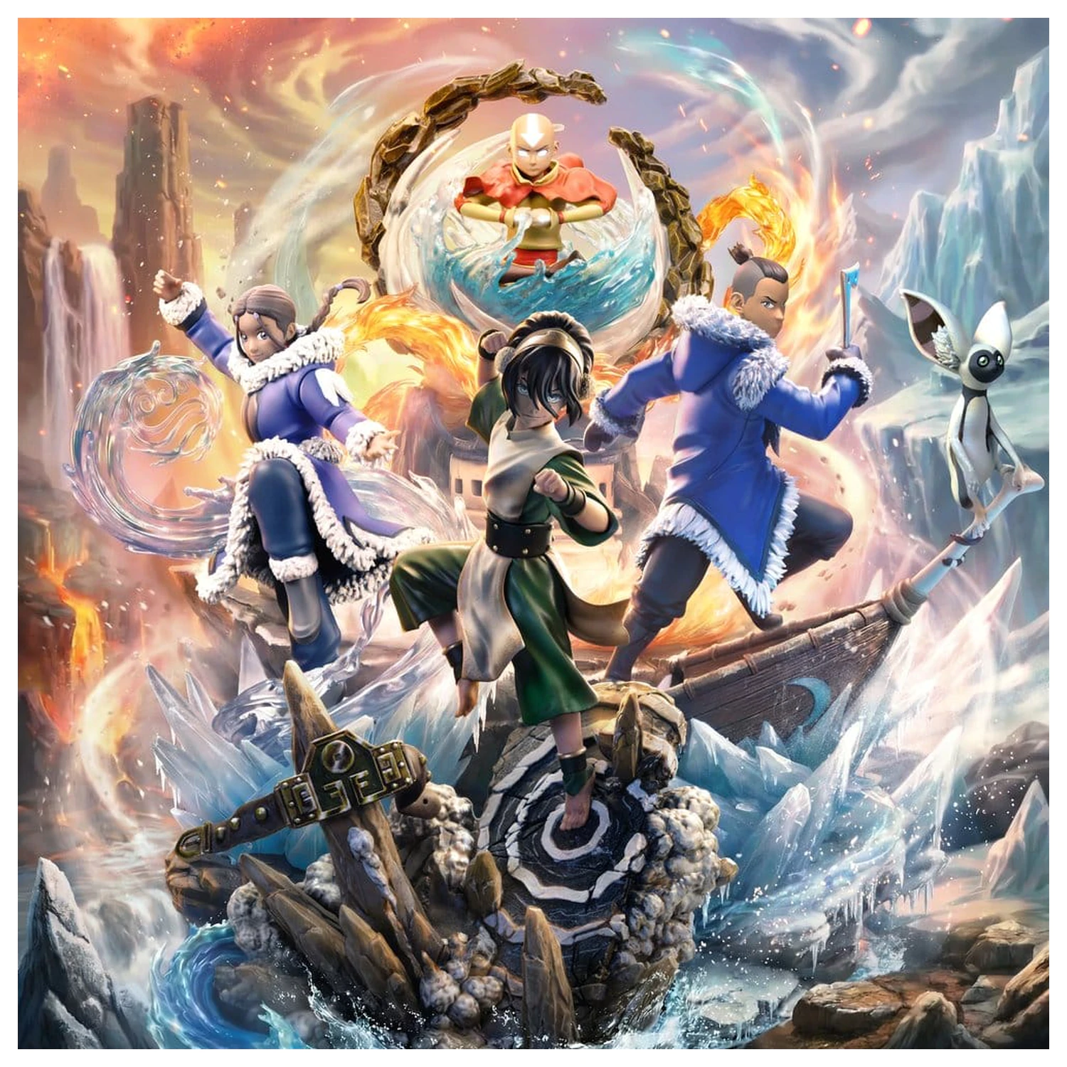 Avatar: The Last Airbender Art Scale Socha 1/10 Toph 20 cm fotografii produktu