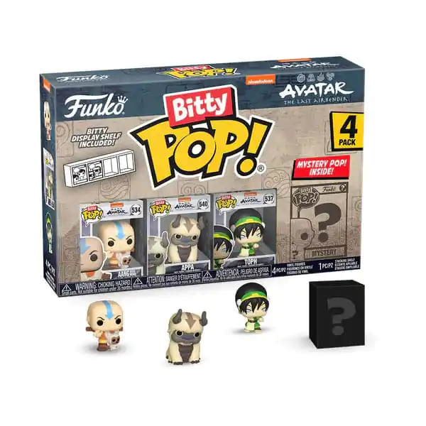 Avatar Legenda o Aangovi Bitty Funko POP! Vinylová figurka 4-Pack Aang 2,5 cm fotografii produktu