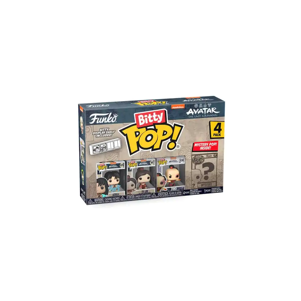 Avatar The Last Airbender Bitty Funko POP! vinylová figurka 4-balení Azula 2,5 cm fotografii produktu
