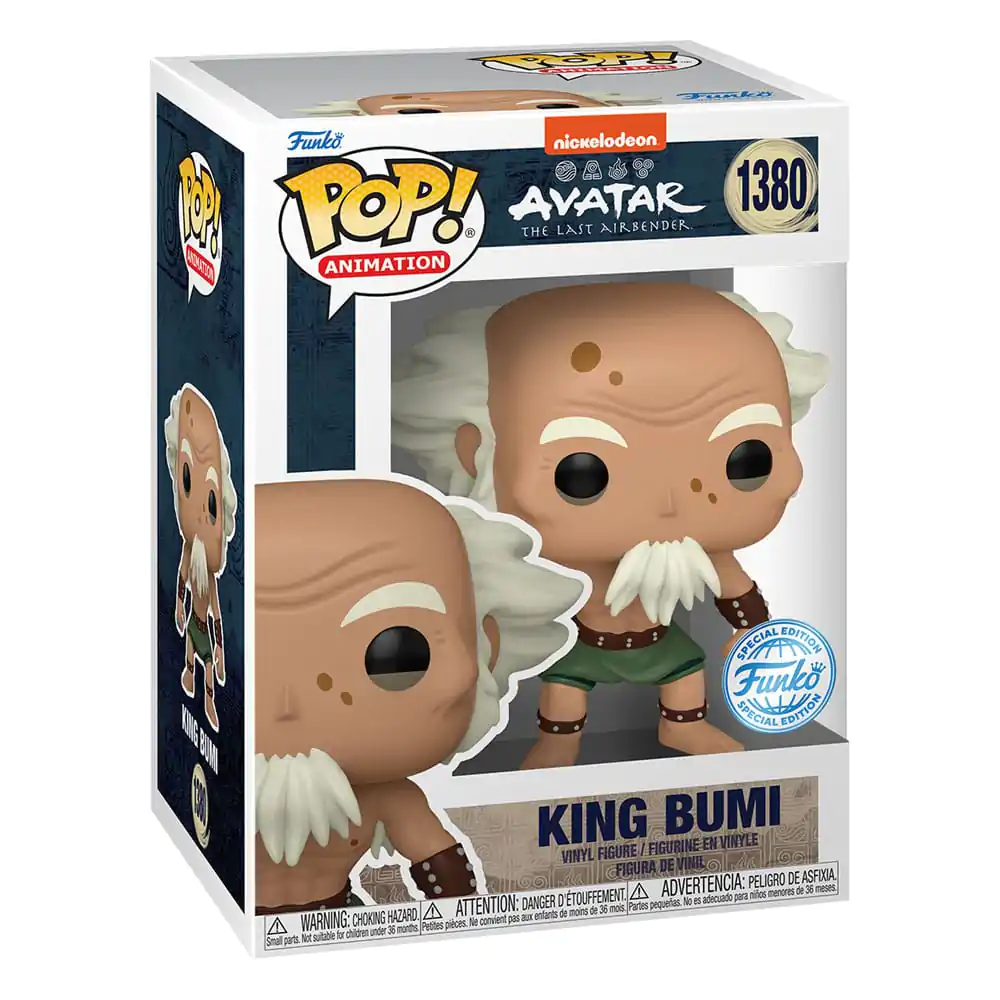 Avatar The Last Airbender POP! Animation Vinylová figurka King Bumi 9 cm fotografii produktu