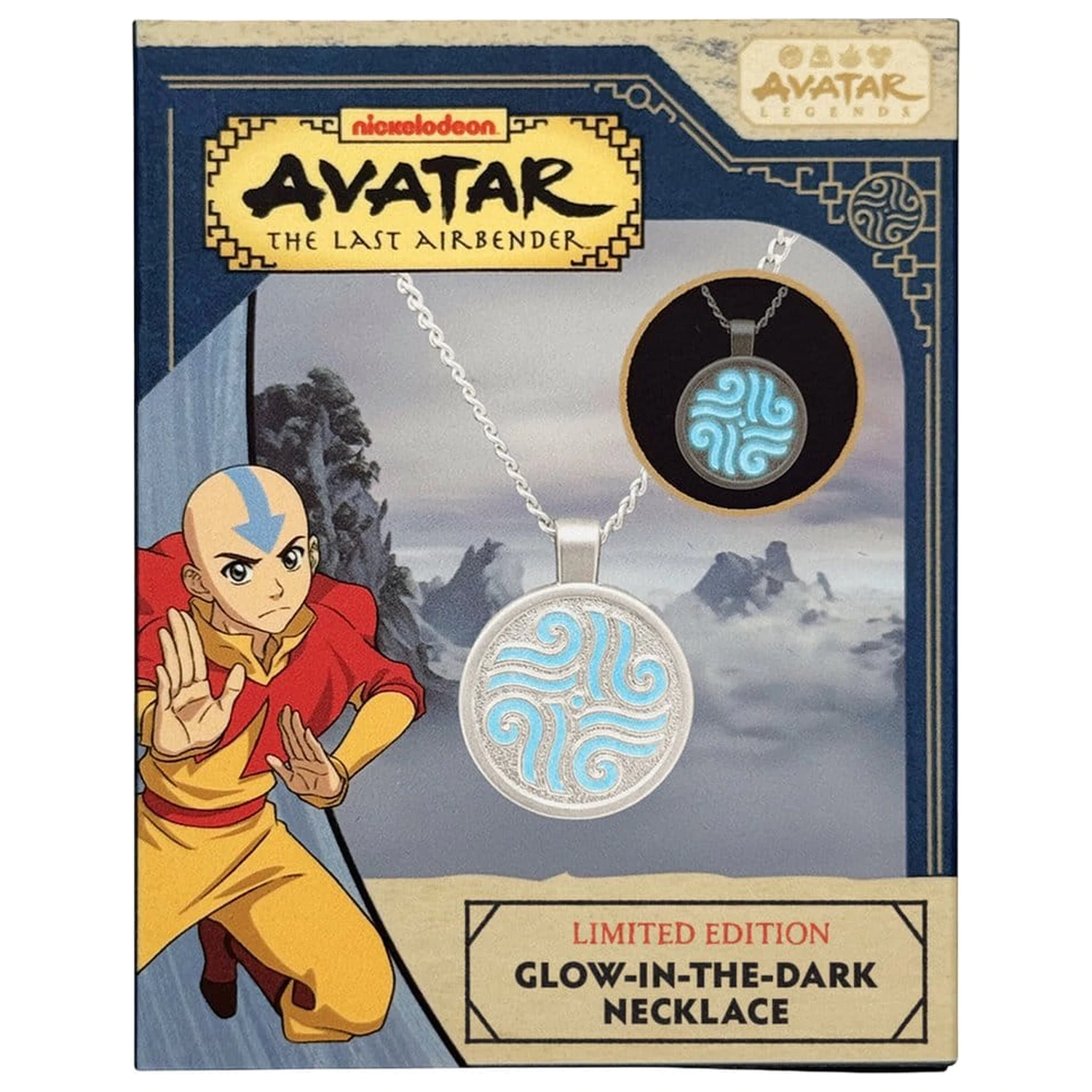 Avatar: The Last Airbender Limitovaná edice svítící ve tmě Elements náhrdelník fotografii produktu