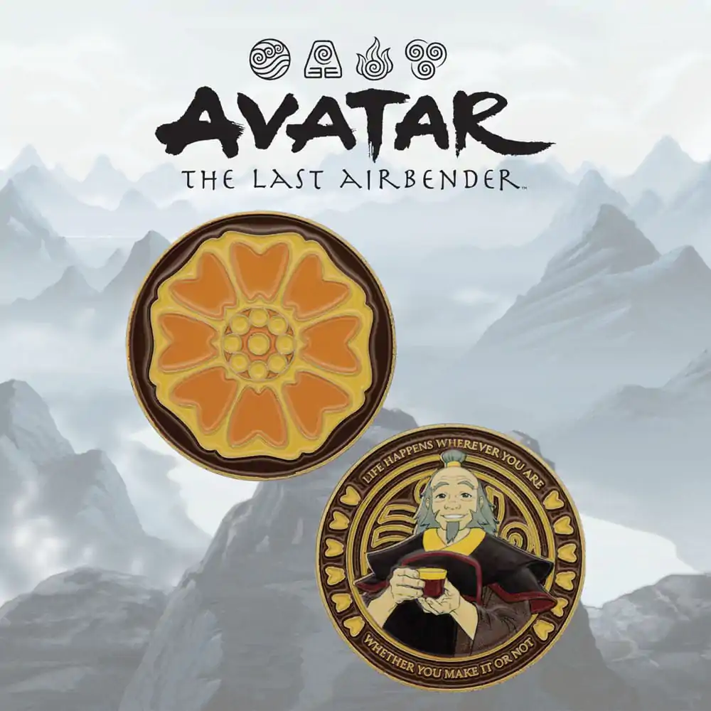 Avatar The Last Airbender Sběratelská mince Iroh Limited Edition fotografii produktu