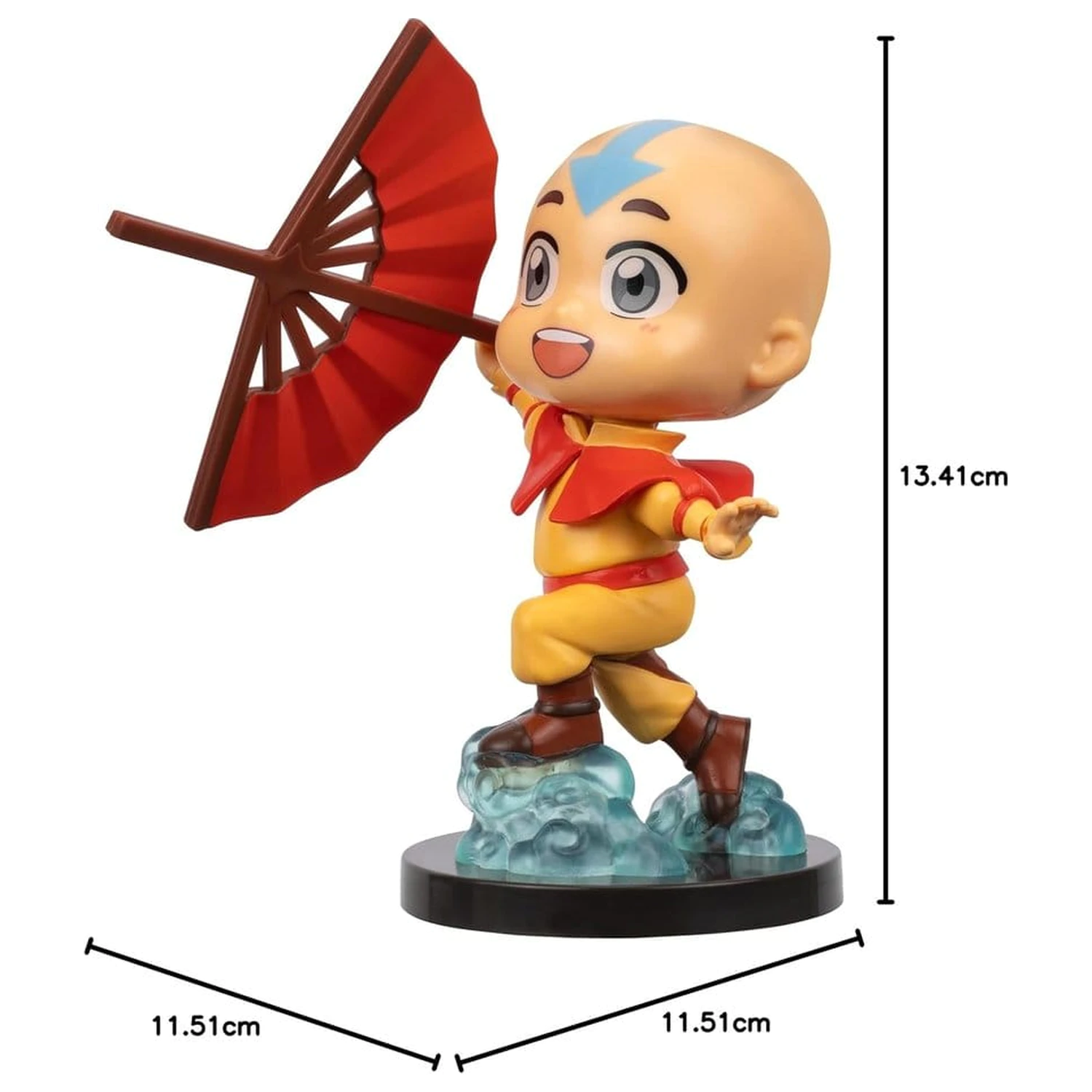 Avatar: The Last Airbender Kawaii Mini figurka Aang (Book 2) 10 cm fotografii produktu