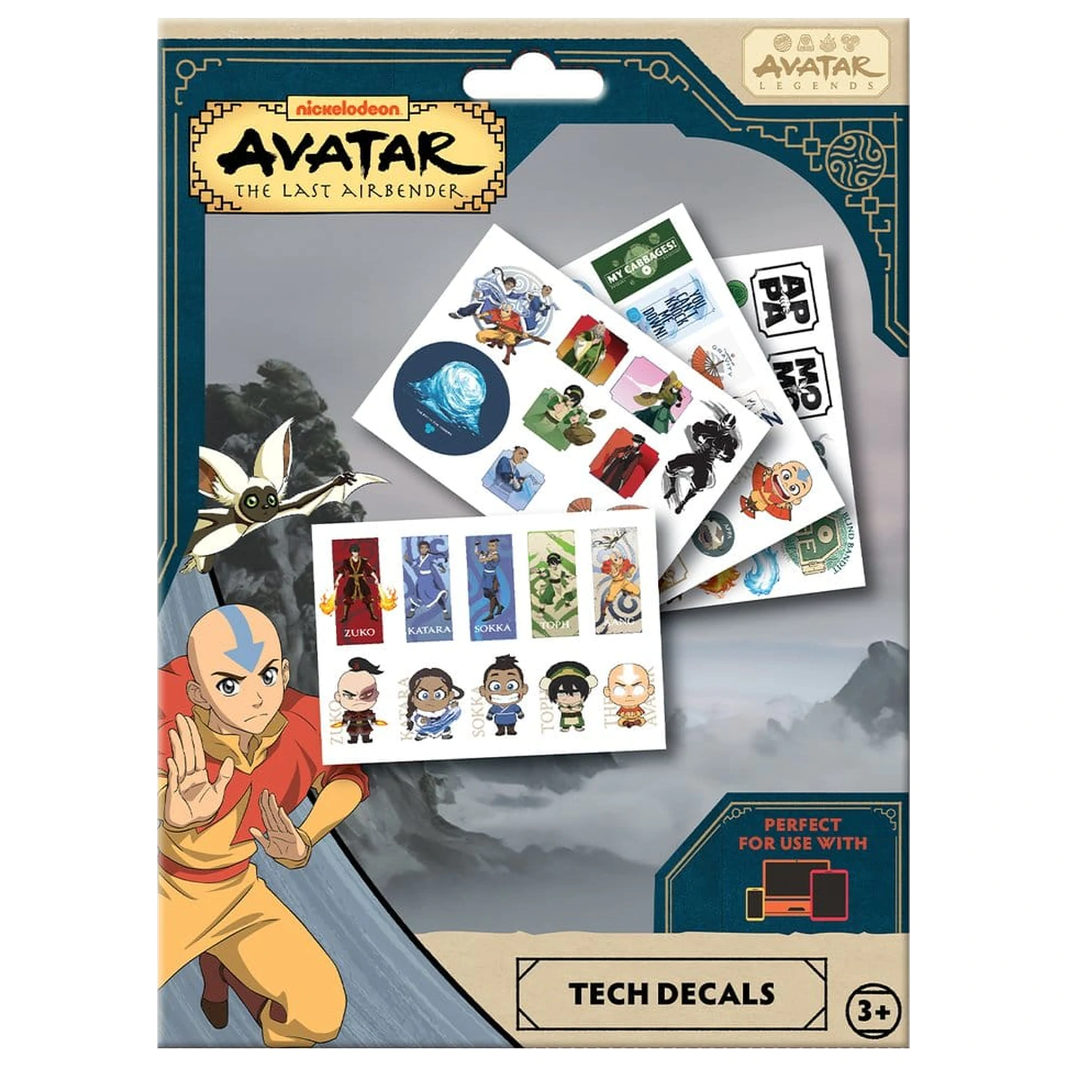 Avatar: The Last Airbender Tech Sada samolepek fotografii produktu