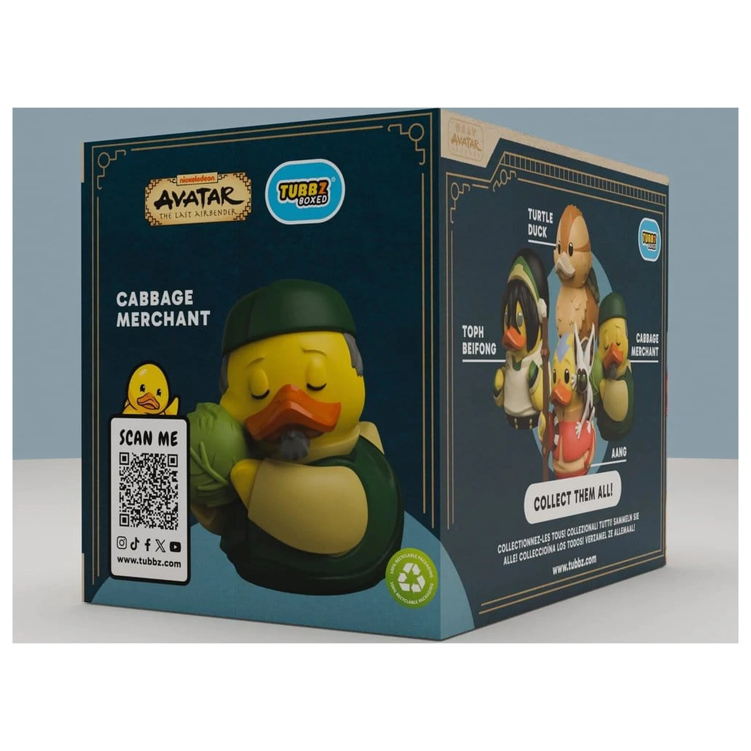 Avatar: The Last Airbender Tubbz PVC figurka Cabbage Merchant Boxed Edition 10 cm fotografii produktu