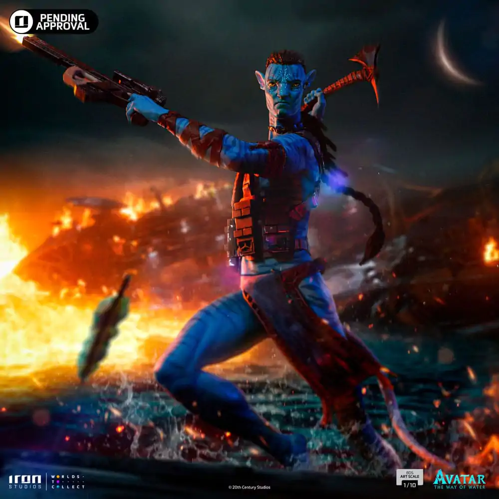 Avatar: The Way of Water BDS Art Scale socha 1/10 Lizard 21 cm fotografii produktu