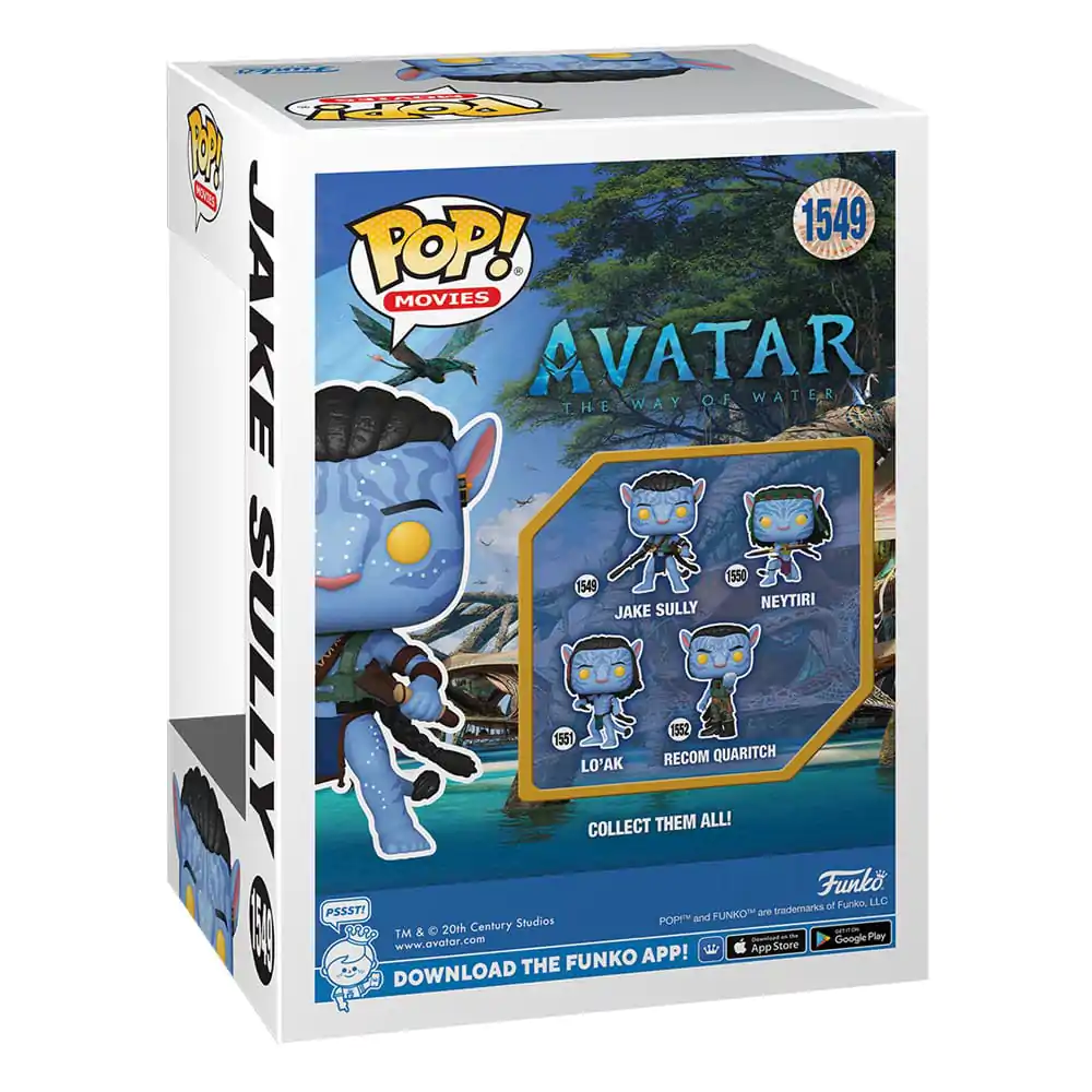 Avatar: The Way of Water POP! Movies vinylová figurka Jake Sully (Battle) 9 cm fotografii produktu