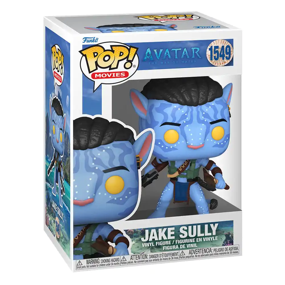 Avatar: The Way of Water POP! Movies vinylová figurka Jake Sully (Battle) 9 cm fotografii produktu