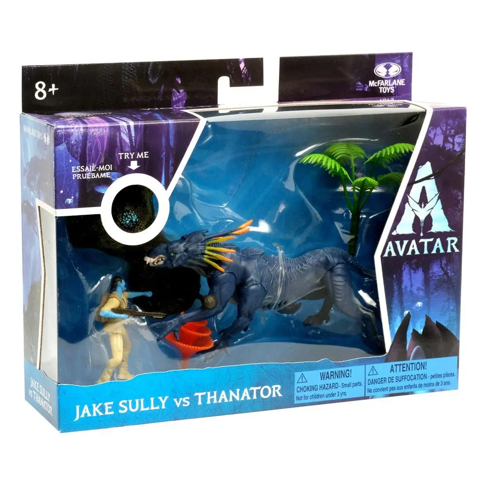 Avatar W.O.P Deluxe akční figurka střední velikosti a vozidlo Jake vs Thanator fotografii produktu