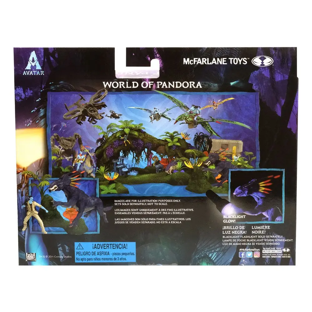 Avatar W.O.P Deluxe akční figurka střední velikosti a vozidlo Jake vs Thanator fotografii produktu