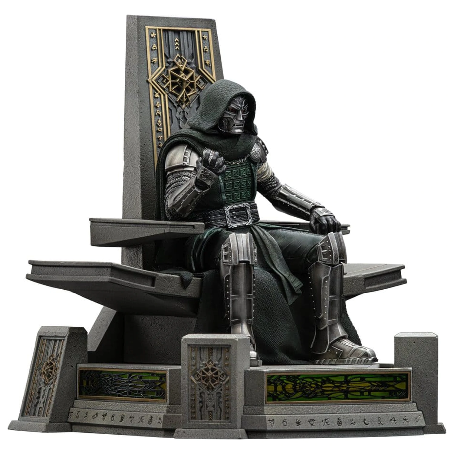 Avengers: Doomsday Art Scale Statue 1/10 Doctor Doom on Throne 22 cm fotografii produktu