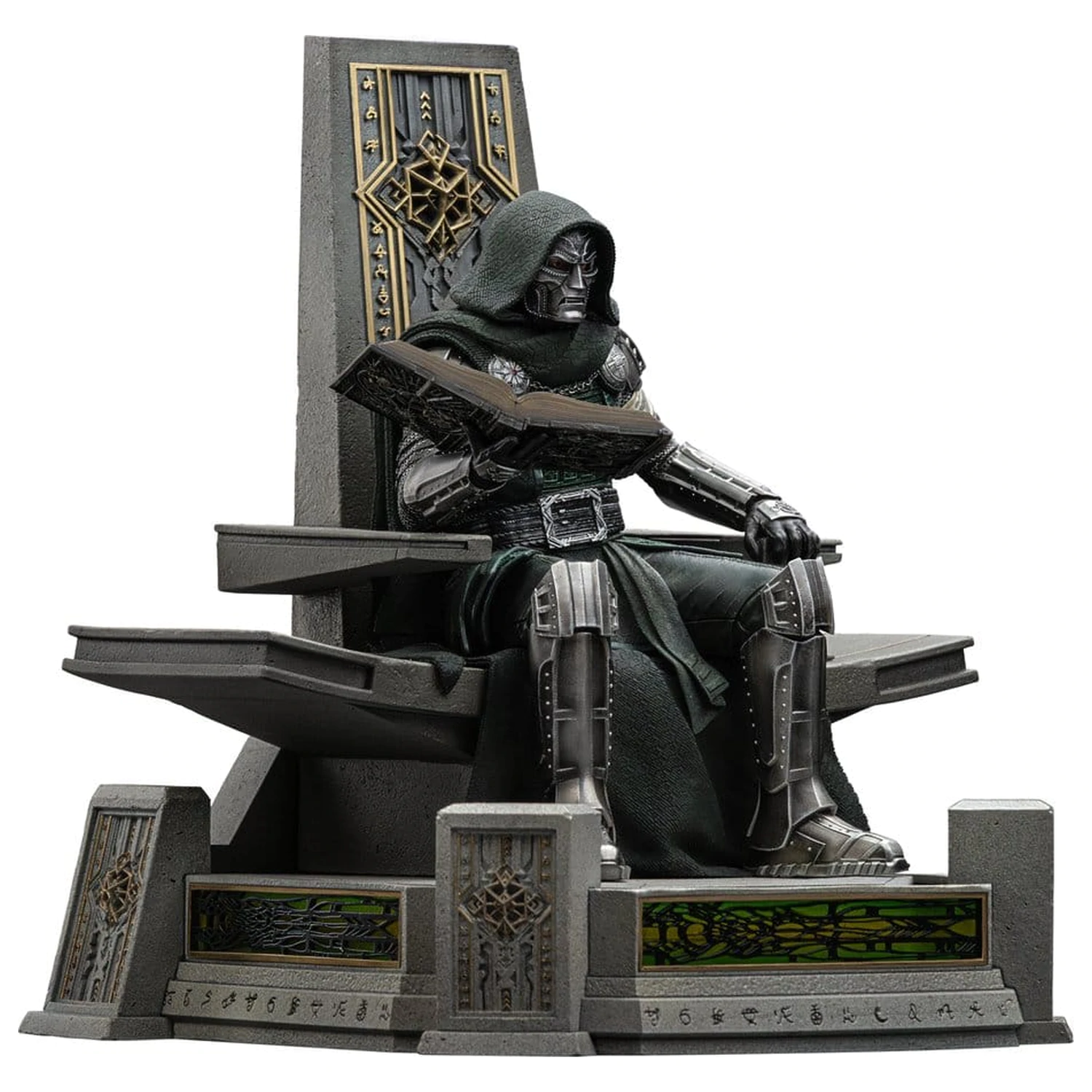 Avengers: Doomsday Art Scale Statue 1/10 Doctor Doom on Throne 22 cm fotografii produktu